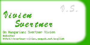 vivien svertner business card
